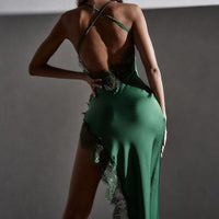 Ava Sexy Evening Dress | An elegant dress with lace details