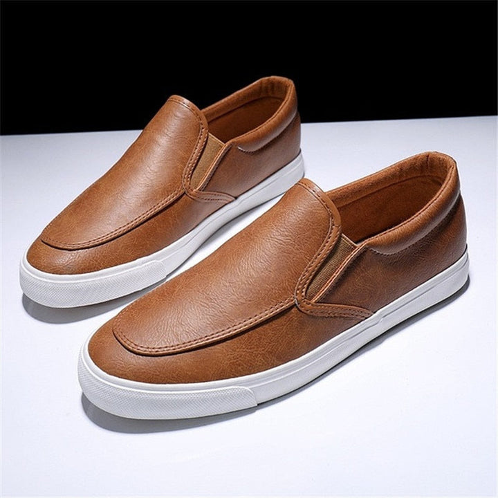 Leren Heren Slip-On Sneakers – Jonas