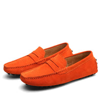 Italienische Wildleder-Loafer - Lorenzo