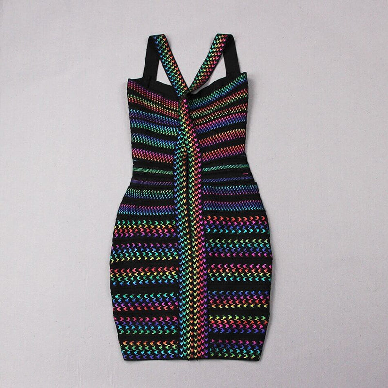 Trendy Striped Bodycon – Liana