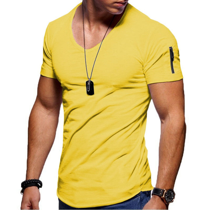 Herren V-Ausschnitt Sportshirt – Milan