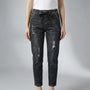 High-Waist Baggy Denim Harem Pants - Pam