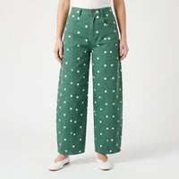 High-Waist Barrel Jeans -  Sonya