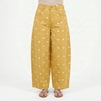 High-Waist Barrel Jeans -  Sonya