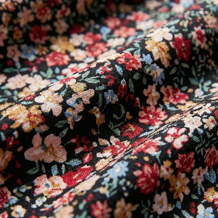 High-Waist Floral A-Line Skort - Kendra
