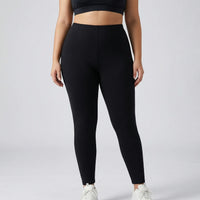 High-Waist Plus Size Athletic Leggings - Paula