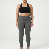 High-Waist Plus Size Athletic Leggings - Paula