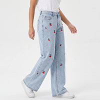 High-Waisted Wide-Leg Jeans -  Lola
