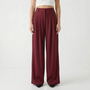 High-Waisted Wide-Leg Trousers - Flowtide