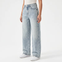 High-Waisted Wijde Dames Jeans -  May