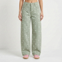 High-waist barrel broek met stippen - Shawna