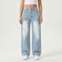 High Waist Wide Leg Jeans Dames -  Ethel