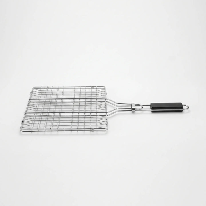 Hinged Outdoor Cooking Basket - Emberflip