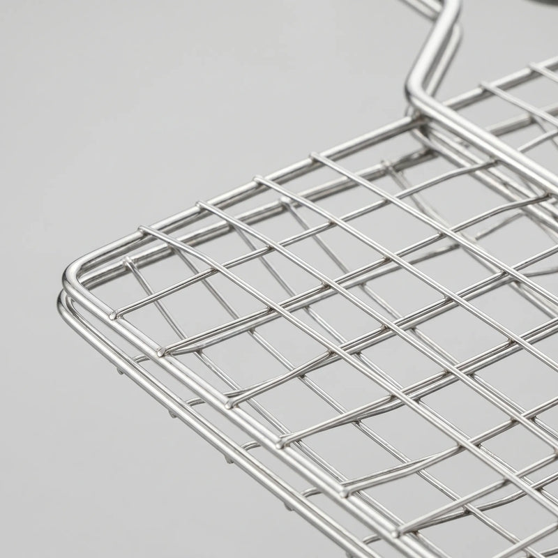 Hinged Outdoor Cooking Basket - Emberflip