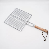 Hinged Outdoor Cooking Basket - Emberflip