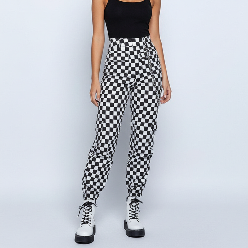 Hochtaillierte Hose - Miriam