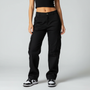 Hohe Taille Cargo Hose - Valentina
