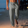 Herren-Leinenhose mit verstellbarem Bund – Jules