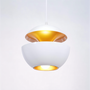 AppleGlow Pendant Light - Artistic E27 Fixture in Black & White 22