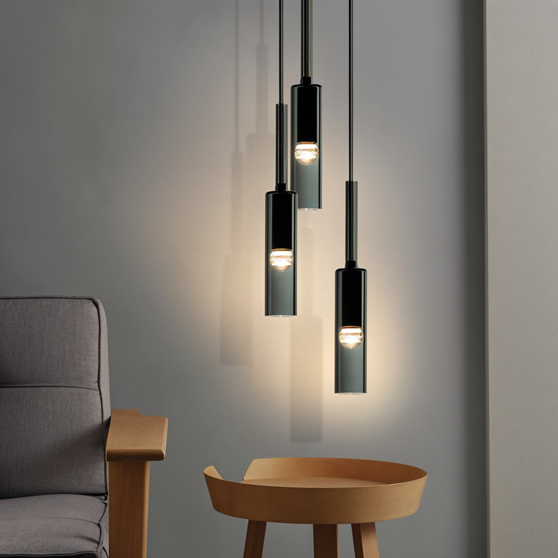 Prismatische Projektorlampe mit LED – Lunara