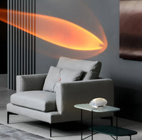 Prismatische Projektorlampe mit LED – Lunara