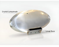 Prismatische Projektorlampe mit LED – Lunara