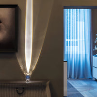 Prismatische Projektorlampe mit LED – Lunara