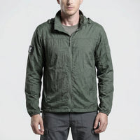 Hooded Lightweight Tactical Windbreaker -  Velorak