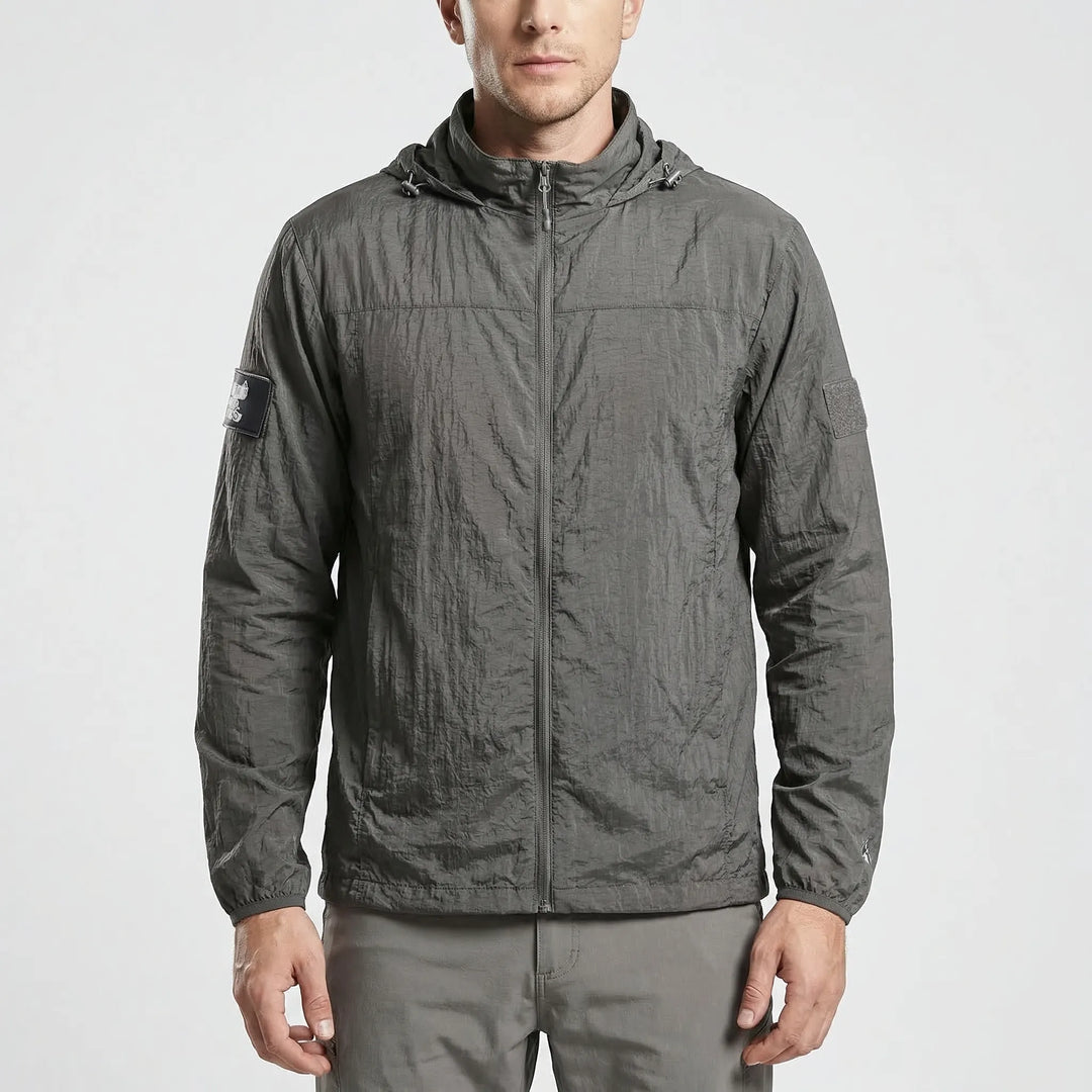 Hooded Lightweight Tactical Windbreaker -  Velorak