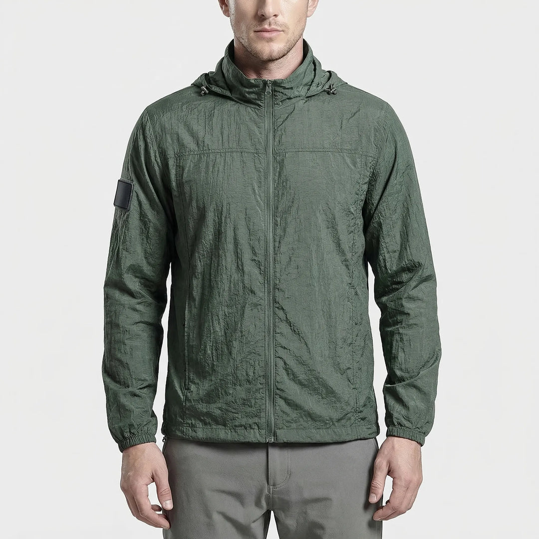 Hooded Lightweight Tactical Windbreaker -  Velorak