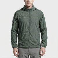 Hooded Lightweight Tactical Windbreaker -  Velorak
