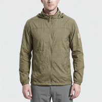 Hooded Lightweight Tactical Windbreaker -  Velorak
