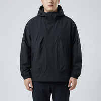 Hooded Oversized Windbreaker Jacket - Adrian