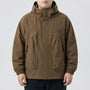 Hooded Oversized Windbreaker Jacket - Adrian