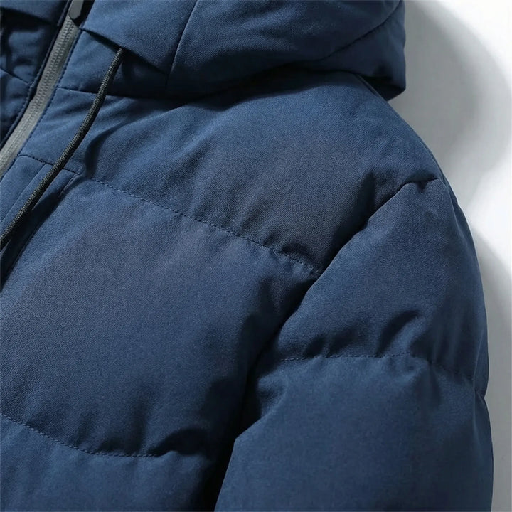 Hooded Padded Puffer Jacket For Men - Gustavo