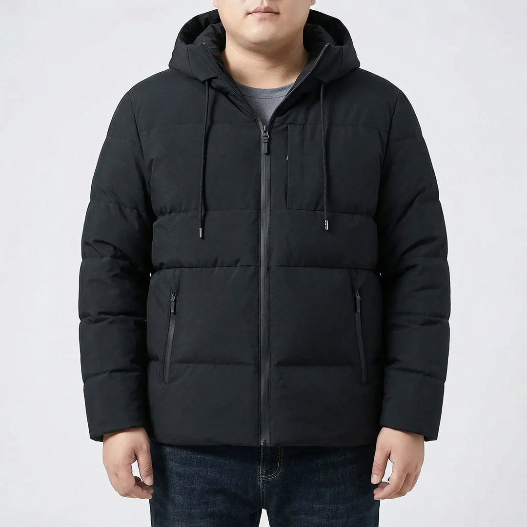 Hooded Padded Puffer Jacket For Men - Gustavo