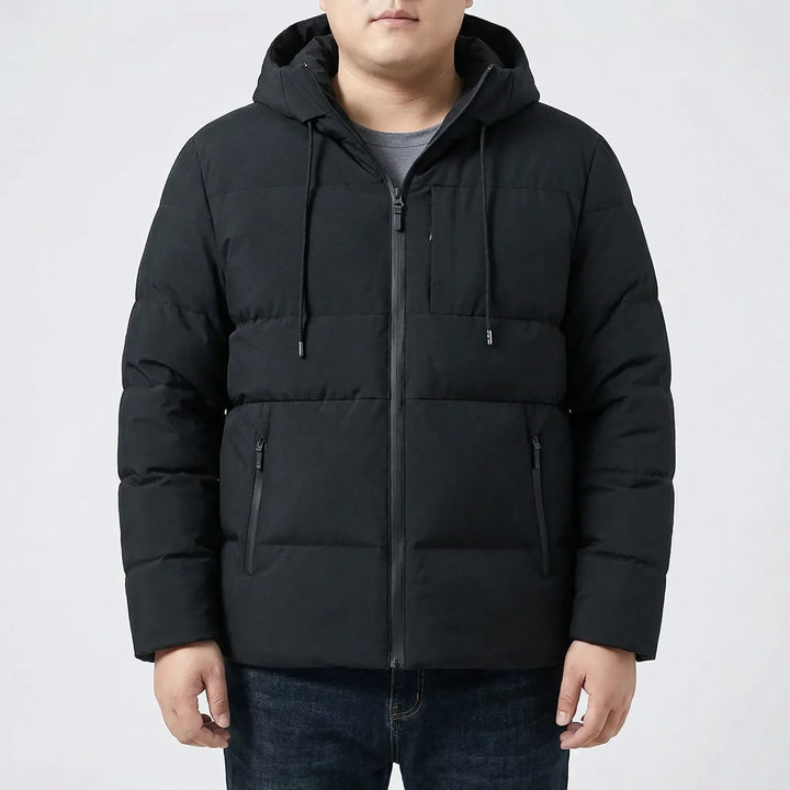 Hooded Padded Puffer Jacket For Men - Gustavo