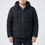 Hooded Padded Puffer Jacket For Men - Gustavo