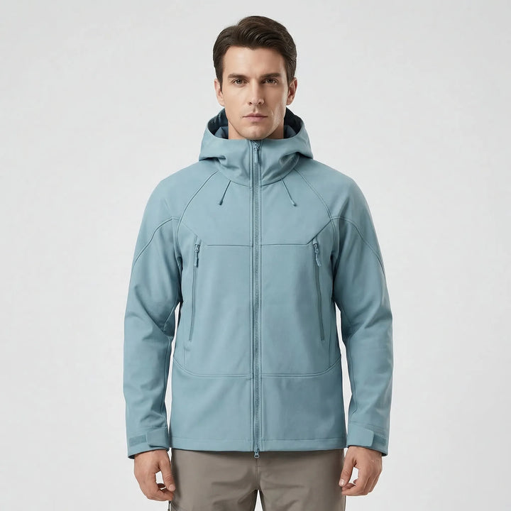Hooded Soft-Shell Outdoor Jacket -  Shellrix