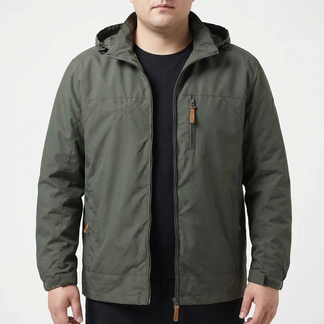 Hooded Tactical Windbreaker Jacket - Lyle