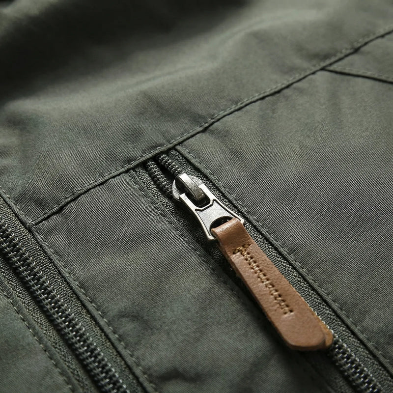Hooded Tactical Windbreaker Jacket - Lyle
