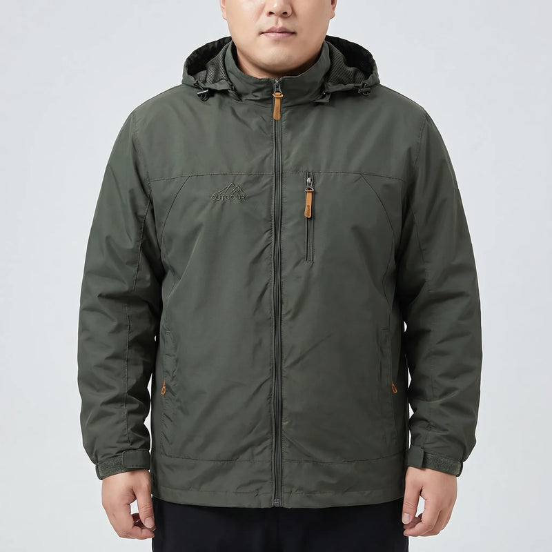 Hooded Tactical Windbreaker Jacket - Lyle