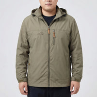 Hooded Tactical Windbreaker Jacket - Lyle