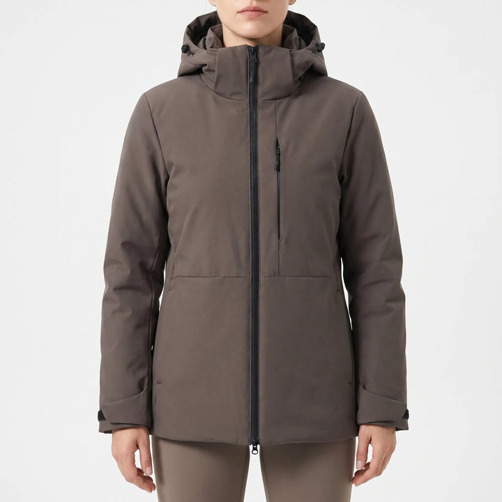 Hooded Thermal Windbreaker Jacket -  Wyndrix