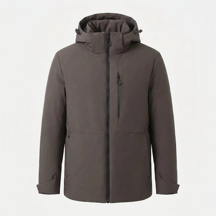 Hooded Thermal Windbreaker Jacket -  Wyndrix
