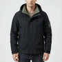Hooded Zip-Up Softshell Windbreaker -  Ridgorn