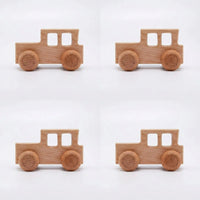 Houten Speelgoedauto Set - RolliRides