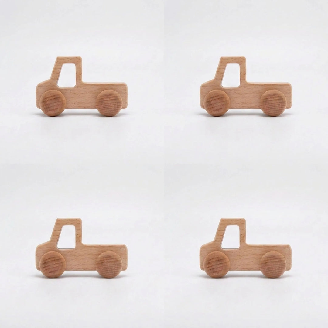 Houten Speelgoedauto Set - RolliRides