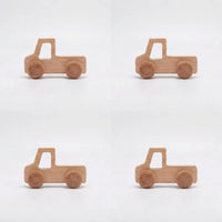 Houten Speelgoedauto Set - RolliRides