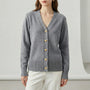 Hüftlanger Cardigan Mit Knopfleiste - Frida